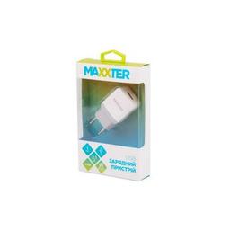 Зарядное устройство Maxxter 1 USB, 5V/2.1A (UC-24A)