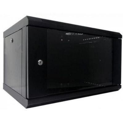 Шкаф настенный Hypernet 6U 19" 600x450 (WMNC-6U-FLAT-BLACK)
