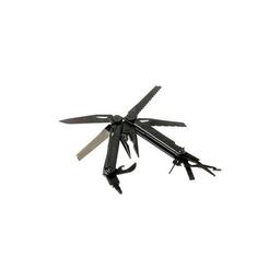 Мультитул Leatherman WAVE PLUS BLACK, синтетический чехол, карт. коробка (832526)