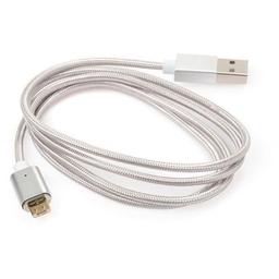 Дата кабель USB 2.0 AM to Micro 5P 1.0m Magnetic Vinga (VCPDCMMAG1S)
