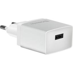Зарядное устройство Defender EPA-10 white, 1xUSB, 5V / 2.1A (83549)