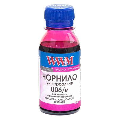Чернила WWM Canon/HP/Lexmark 100г Magenta (U06/M-2)