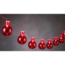 Гирлянда Luca Lighting Лампочки красные, 2,4 м (8718861683769)