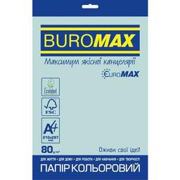 Бумага Buromax А4, 80g, PASTEL blue, 20sh, EUROMAX (BM.2721220E-14)