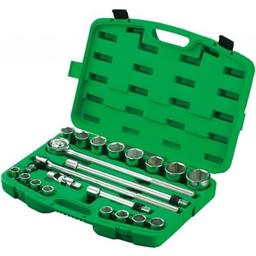 Набір інструментів Toptul в кейсі 3/4" 21од. (6-гр.) (GCAI2102)