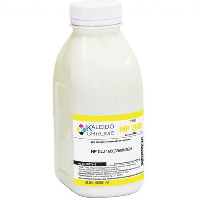 Тонер HP CLJ 1600/2600/2605 , 80г Yellow Kaleidochrome (TB77Y-1)