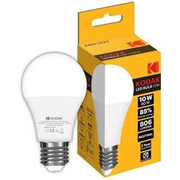 Лампочка Kodak A60 E27 10W 4100K (30419391/B-IK1)