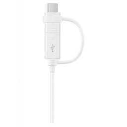 Дата кабель USB 2.0 AM to Type-C + Micro 5P 1.5m white Samsung (EP-DG930DWEGRU)