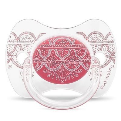 Пустушка Suavinex Couture, 18+ міс рожева (304225)