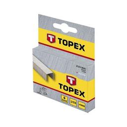 Скобы для строительного степлера Topex 8 мм, 1000 шт, тип J (41E308)
