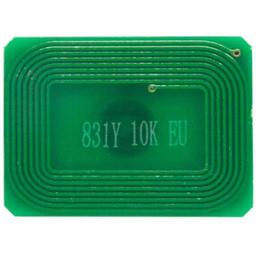 Чип для картриджа OKI C811/831/841, 10K Yellow BASF (BASF-CH-44844505)