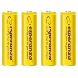 Акумулятор Esperanza AA 2000mAh Ni-MH * 4 yellow (EZA104Y)
