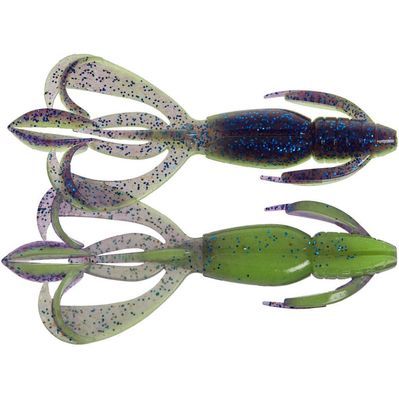 Силікон рибальський Keitech Crazy Flapper 3.6" (7 шт/упак) ц:pal#06 violet lime berry (1551.10.62)