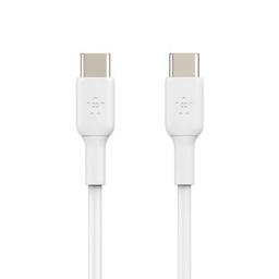 Дата кабель USB-С - USB-С, PVC, 1m, white Belkin (CAB003BT1MWH)