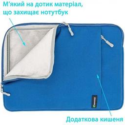 Чехол для ноутбука Grand-X 15.6'' Blue (SL-15B)