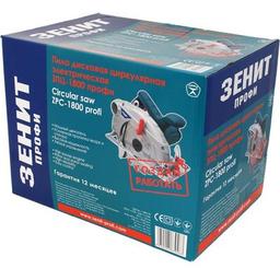 Дисковая пила Зеніт ЗПЦ-1800 профи (833076)