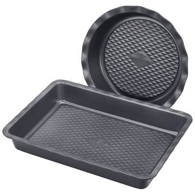 Форма для випікання Polaris Kontur набор прям. 33 х 23 см + круг 23 см (Kontur-3323SET)