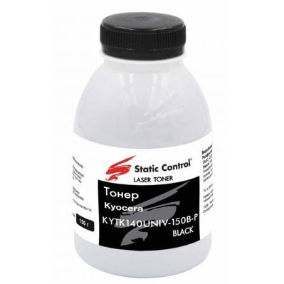 Тонер Kyocera TK-140 150г фасовка Static Control (KYTK140UNIV-150B-P)