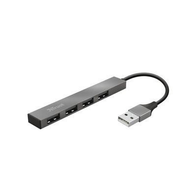Концентратор Trust Halyx Aluminium 4-Port Mini USB Hub (23786_TRUST)