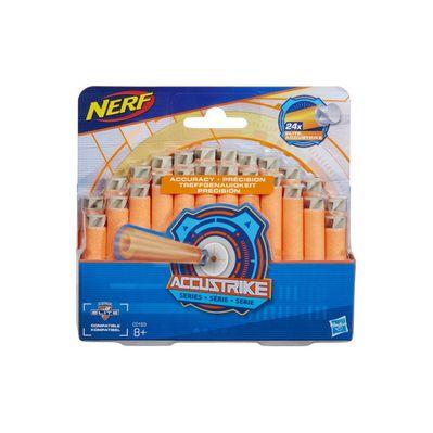 Игрушечное оружие Hasbro Nerf Набор патронов Аккустрайк, 24 стрелы (C0163)
