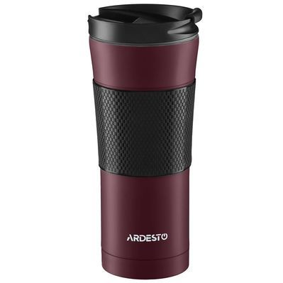 Термокружка Ardesto To Go 450 мл Red (AR2645SMR)