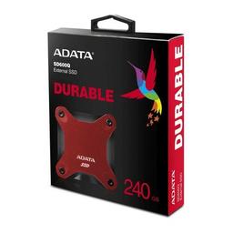 Накопитель SSD USB 3.2 240GB ADATA (ASD600Q-240GU31-CRD)