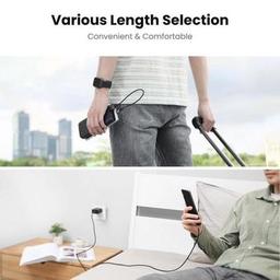 Дата кабель USB 2.0 AM to Micro 5P 2.0m US290 Aluminum Braid Black Ugreen (60148)