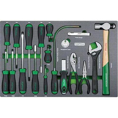 Набор инструментов Toptul 19 ед.в ложементе (GED1916)