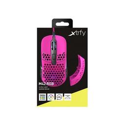 Мишка Xtrfy M42 RGB Pink (XG-M42-RGB-PINK)