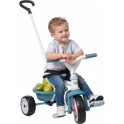 Детский велосипед Smoby Be Move 2 в 1 с багажником Голубой (740331)