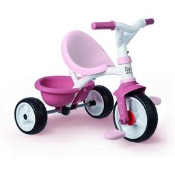 Детский велосипед Smoby Be Move 2 в 1 с багажником Розовый (740332)