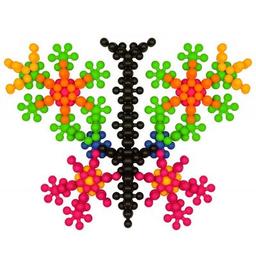 Конструктор Хочу Конструктор Шестилистник 120 шт (XKS-120)