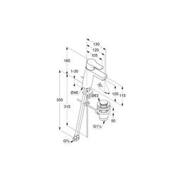Смеситель KLUDI PUREEASY XL (372900565)