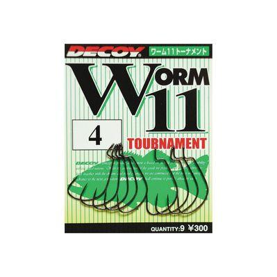 Крючок Decoy Worm11 Tournament 04 (9 шт/уп) (1562.00.77)