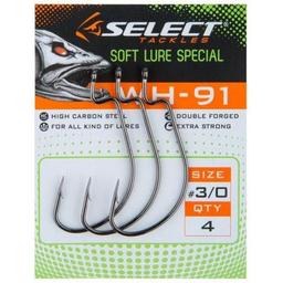 Крючок Select WH-91 2/0 (5 шт/уп) (1870.50.37)