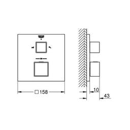 Термостатический смеситель Grohe GRT (24155000)
