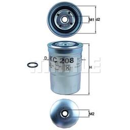 Фільтр паливний Mahle KC208