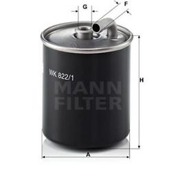Фільтр паливний Mann WK822/1