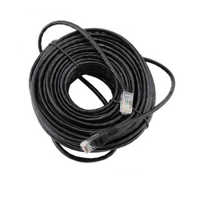 Патч-корд 30м, RJ-45, Cat.5e, CCA, биметалл, черный Ritar (PCR-CCA/30Bk)