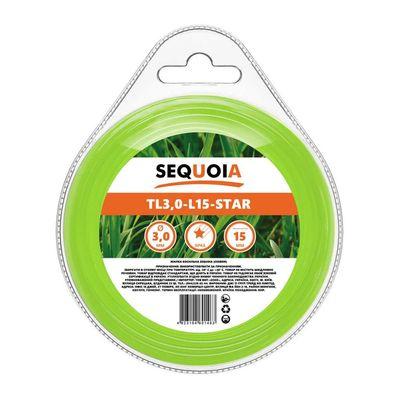 Жилка косильная SEQUOIA 2.4 мм * 15 мм, звезда (TL2.4-L15-Star)