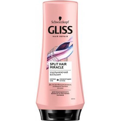Кондиціонер для волосся Gliss Split Hair Miracle для пошкодженого волосся 200 мл (4015100404562)