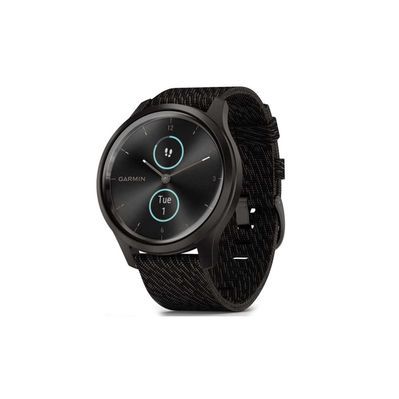 Смарт-годинник Garmin vivomove Style, Graphite, Black Pepper, Nylon (010-02240-23)