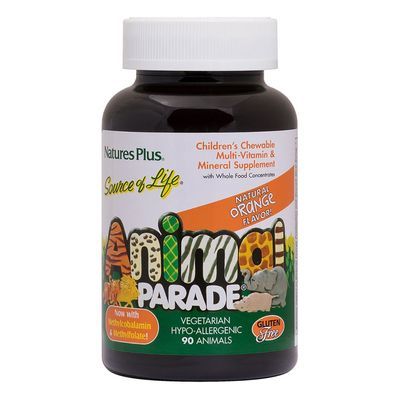 Мультивітамін Natures Plus Дитячі Жувальні Мультівітаміни, Смак Апельсину, Sou (NTP29974)