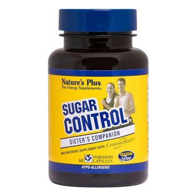Мінерали Natures Plus Блокатор Сахара, Sugar Control, 60 гелевих капсул (NTP4711)