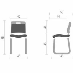 Кухонный стул Аклас Плейфул Soft CH Черный (16084)