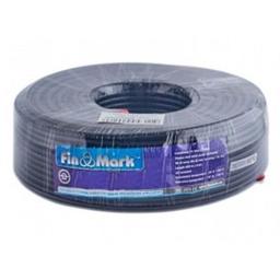 Кабель телевизионный FinMark RG-660, CCS, 100м, black (F660BV_100_black)