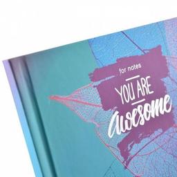 Блокнот Yes 150*150/64 л "Leaves" линия (151512)