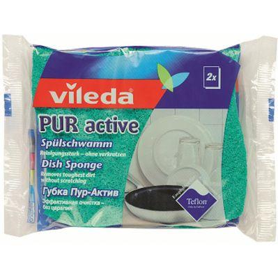 Губки кухонні Vileda Pur Active 2 шт. (4023103083943)