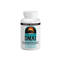 Аминокислота Source Naturals DMAE (диметиламиноэтанол) 351 мг, 100 капсул (SN1582)