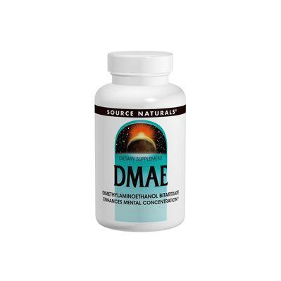 Аминокислота Source Naturals DMAE (диметиламиноэтанол) 351 мг, 100 капсул (SN1582)